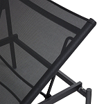 Диван-шезлонг черный Annet варинант исполнения - 5 | Loft Concept в Челябинске