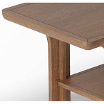 Стол кофейный деревянный с арочным основанием Arch Passage варинант исполнения - 2 | Loft Concept в Челябинске