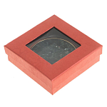 Зеркало карманное двухстороннее круглое из натурального камня Серафинит в подарочной упаковке Gold Stone Mirrors варинант исполнения - 4 | Loft Concept в Челябинске