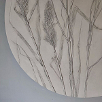 Ботаническое панно Тростник 1 варинант исполнения - 2 | Loft Concept в Челябинске