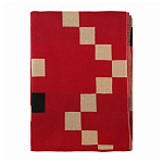 Плед хлопковый по мотивам башкирских орнаментов Ural and Siberian Patterns варинант исполнения - 5 | Loft Concept в Челябинске