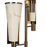 Торшер на три лампы с расцветкой под мрамор на матовом металлическом основании Elegant Classic Light варинант исполнения - 2 | Loft Concept в Челябинске