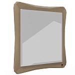 Зеркало квадратное c деревянной рамой из массива дуба Tasteful Furniture варинант исполнения - 1 | Loft Concept в Челябинске