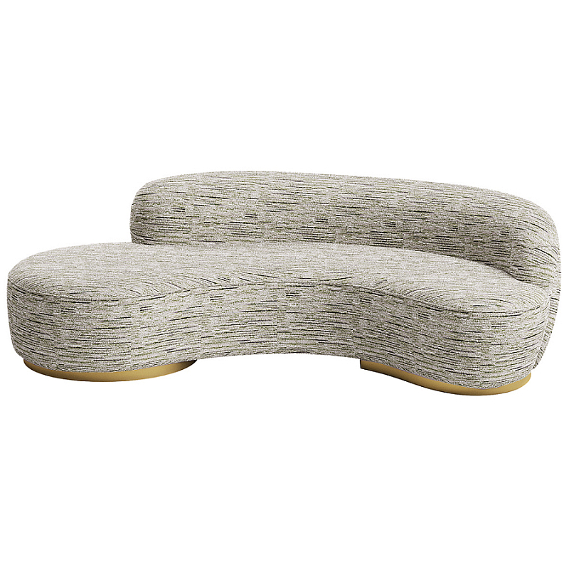 Современный Диван  Gold River Бежевый  Бежевый Латунь в Челябинске | Loft Concept 