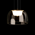 Подвесной светильник с куполообразным прозрачным стеклянным плафоном Grada Light варинант исполнения - 4 | Loft Concept в Челябинске