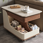 Журнальный столик передвижной с подъемной столешницей Table Trolley варинант исполнения - 1 | Loft Concept в Челябинске