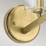 Бра с прозрачным плафоном в форме цилиндра Kichler варинант исполнения - 2 | Loft Concept в Челябинске