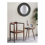 Зеркало круглое с текстурированным дизайном рамы Helios варинант исполнения - 5 | Loft Concept в Челябинске