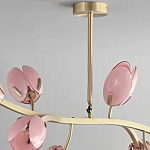 Дизайнерский Светильник Lilly Pink Tulip Lamp розовый плафон  варинант исполнения - 8 | Loft Concept в Челябинске