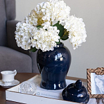 Ваза с крышкой однотонная Высота 31 см Chinoiserie Ceramics варинант исполнения - 7 | Loft Concept в Челябинске