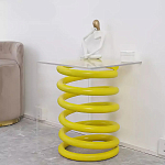 Дизайнерский журнальный стол на 2-х конусообразных ножках Epykopy варинант исполнения - 2 | Loft Concept в Челябинске