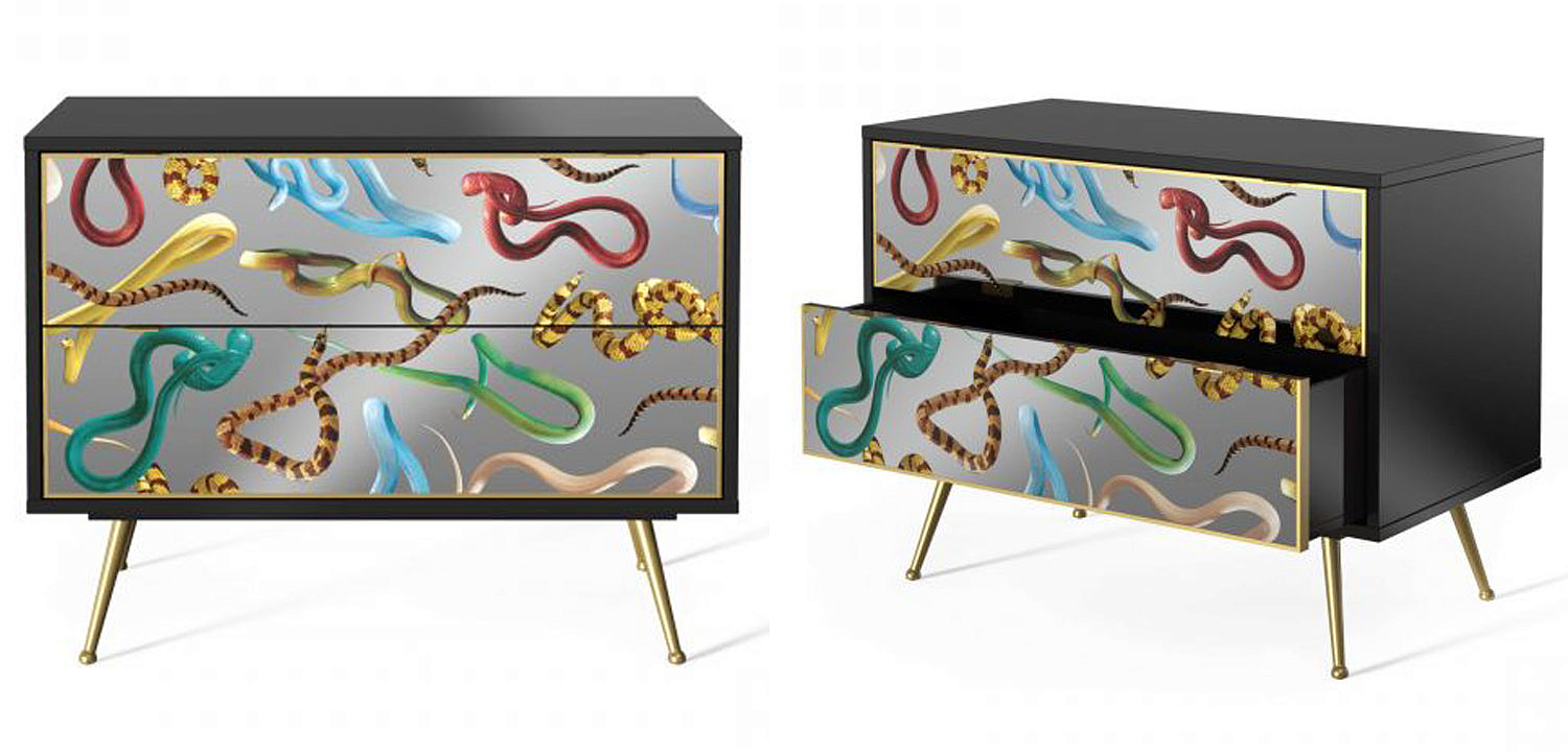 Комод Seletti Chest of Two Drawers Snakes Комод Seletti Chest of Two Drawers Snakes - Loft-Concept в Челябинске