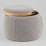 Пуф-трансформер Люкке с крышкой серый варинант исполнения - 2 | Loft Concept в Челябинске