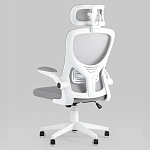 Кресло для компьютерного стола Easement Grey&White варинант исполнения - 5 | Loft Concept в Челябинске