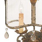 Бра настенное с цветочным мотивом Aged Luxury варинант исполнения - 1 | Loft Concept в Челябинске