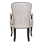 Кресло c растительным орнаментом Aubrey Classical Armchair beige jacquard варинант исполнения - 2 | Loft Concept в Челябинске