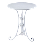 Столик белый кованный в прованском стиле Vaucluse варинант исполнения - 1 | Loft Concept в Челябинске