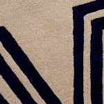 Дизайнерский ковер в виде звезды Poltronova Tappeto Stellina  Navy Blue Grey Rug варинант исполнения - 4 | Loft Concept в Челябинске