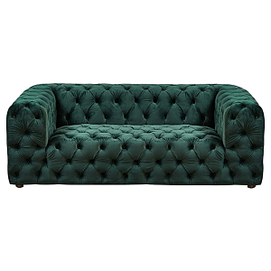 Диван Green Soho Tufted Sofa Зеленый