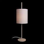 Настольная лампа с тканевым абажуром формы цилиндр Pure Cylinder варинант исполнения - 5 | Loft Concept в Челябинске