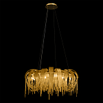 Люстра круглая подвесная с металлическими дугами и длинными цепочками 80 см Atlantis Chain варинант исполнения - 11 | Loft Concept в Челябинске