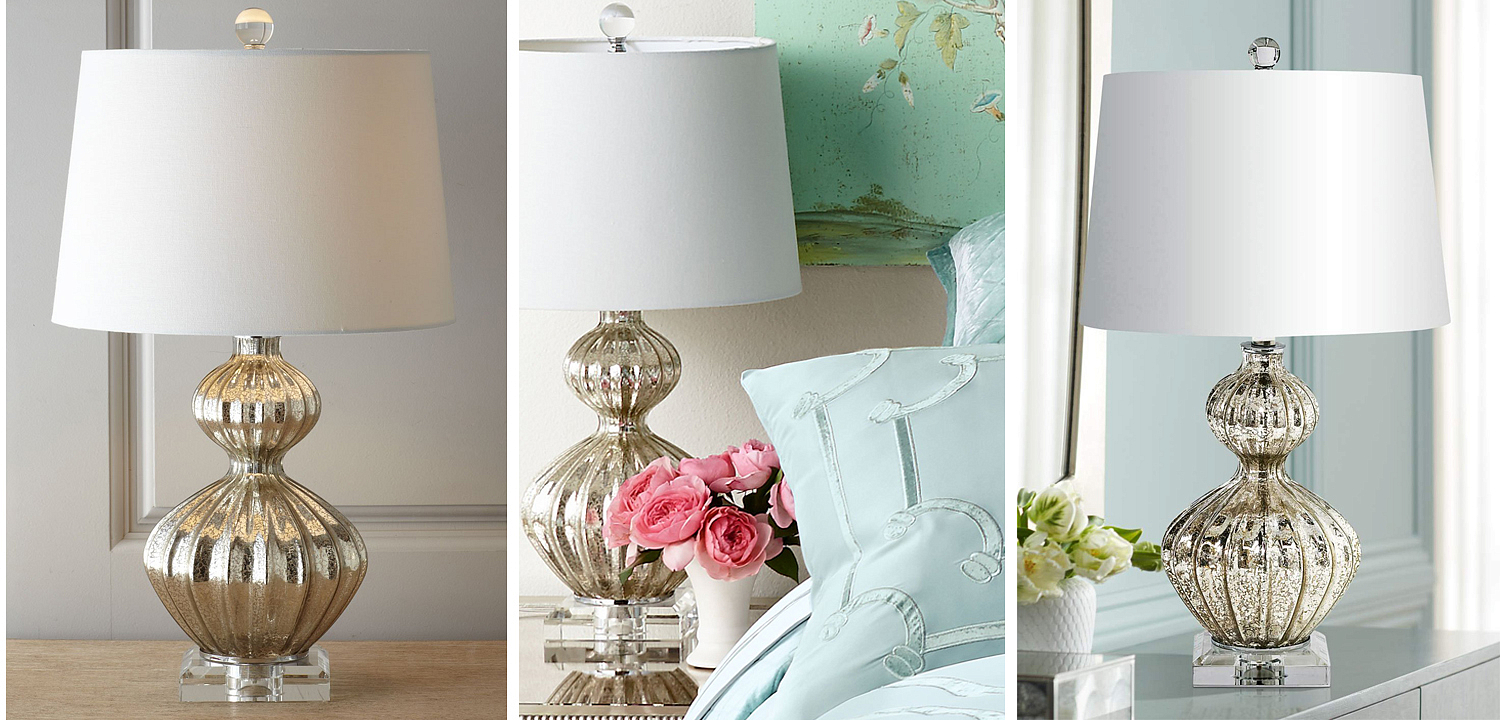 Настольная лампа Loraine Silver Table lamp Настольная лампа Loraine Silver Table lamp - Loft-Concept в Челябинске