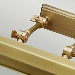 Светильник для картин с призматическим плафоном и двойными регулируемыми шарнирами Elstead Lighting варинант исполнения - 7 | Loft Concept в Челябинске