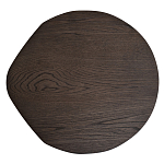 Столик журнальный приставной темный шпон Form Graphics варинант исполнения - 2 | Loft Concept в Челябинске