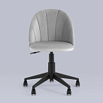 Мягкое компьютерное кресло Venus Grey варинант исполнения - 3 | Loft Concept в Челябинске