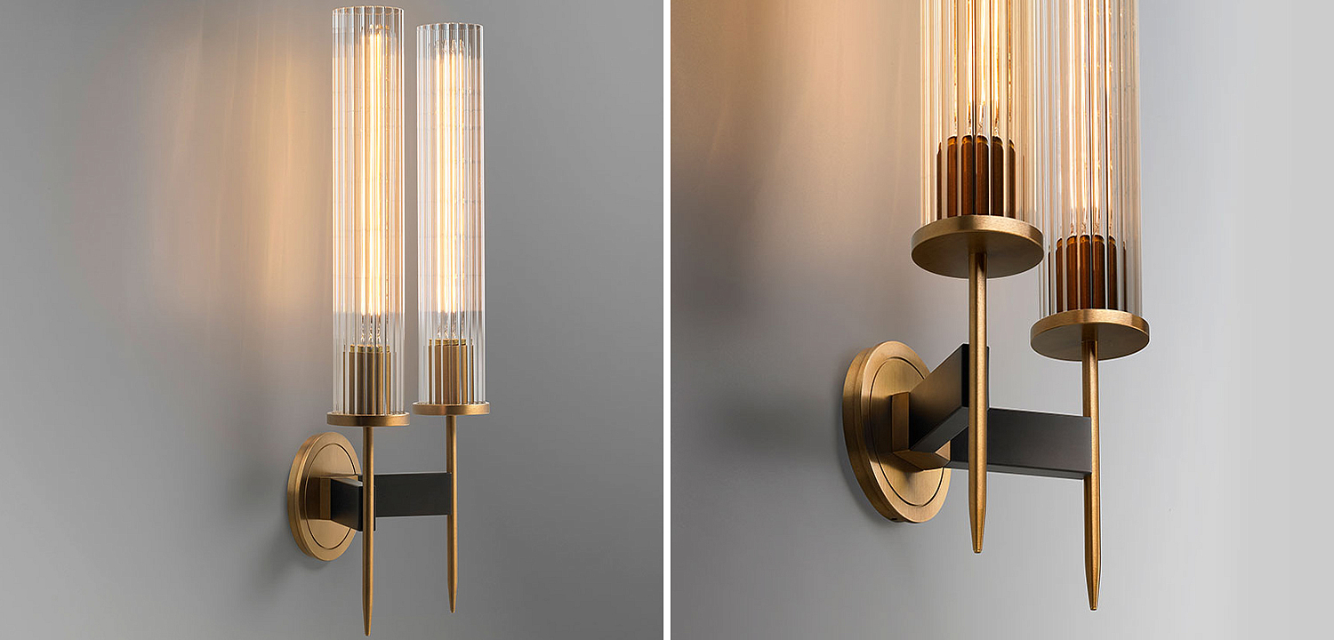 Бра Jonathan Browning ALOUETTE DOUBLE SCONCE Бра Jonathan Browning ALOUETTE DOUBLE SCONCE - Loft-Concept в Челябинске