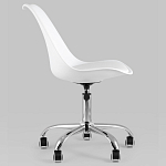 Офисный стул на металлическом основании EGGERY White варинант исполнения - 3 | Loft Concept в Челябинске