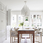 Люстра белая с несколькими ярусами деревянных палочек Bright Wooden Chandelier варинант исполнения - 7 | Loft Concept в Челябинске