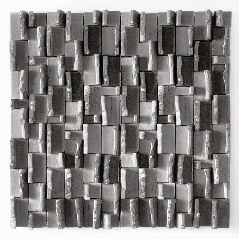 Абстрактное Объемное Панно Travers Grey Серый бетон в Челябинске | Loft Concept 