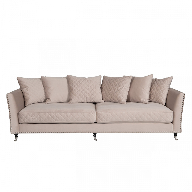 Диван Giorgio Sofa Бежевый Диван Giorgio Sofa Бежевый в Челябинске | Loft Concept