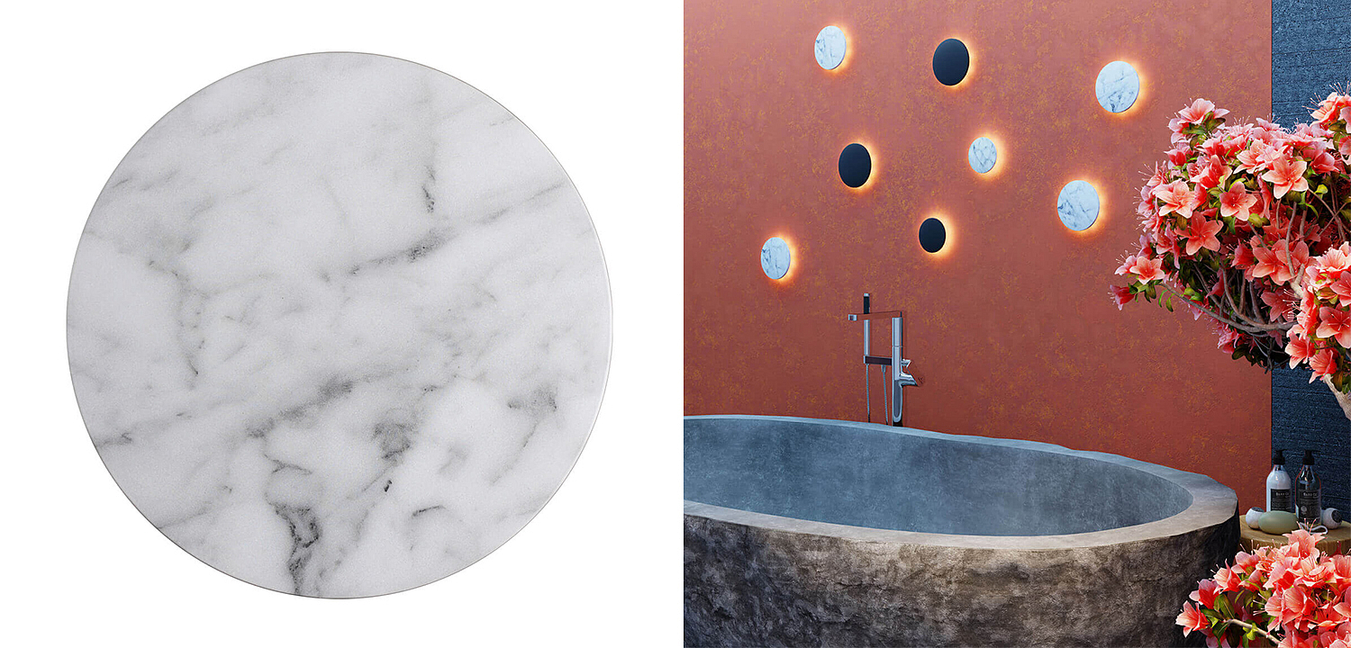 Бра Disco Piatto Marble Sconce - Loft-Concept в Челябинске