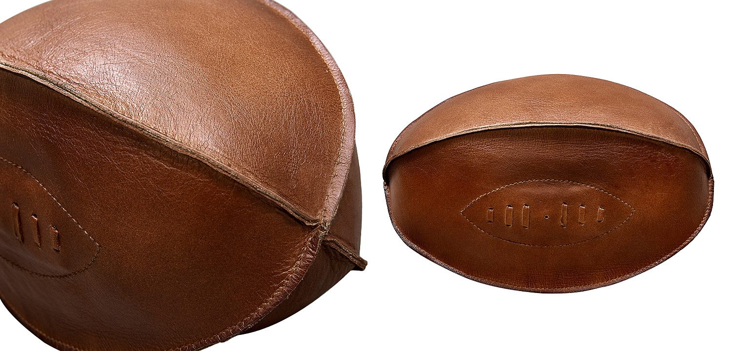 Аксессуар мяч для регби Leather Rugby Ball Аксессуар мяч для регби Leather Rugby Ball - Loft-Concept в Челябинске