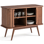 Низкий буфет с 2-мя раздвижными дверцами Toinette Light Cupboard варинант исполнения - 5 | Loft Concept в Челябинске