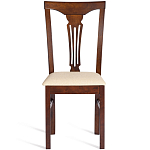 Стул деревянный с узором ручной работы Espresso варинант исполнения - 7 | Loft Concept в Челябинске