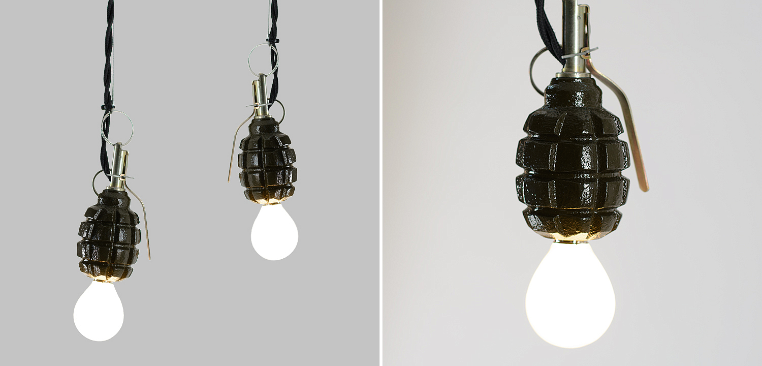 Подвесной светильник Grenade Lamp Подвесной светильник Grenade Lamp - Loft-Concept в Челябинске