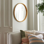 Зеркало круглое в раме из ротанга Wickerwork варинант исполнения - 6 | Loft Concept в Челябинске