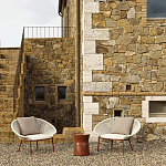 Дизайнерское уличное кресло с веревочной спинкой PETALO Armchair варинант исполнения - 5 | Loft Concept в Челябинске