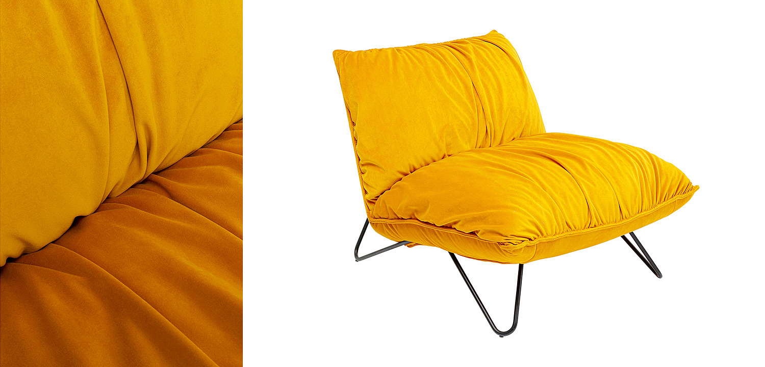 Кресло Velvet Turmeric Кресло Velvet Turmeric - Loft-Concept в Челябинске