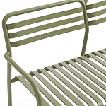 Скамья из алюминия Mack Metal Bench Green варинант исполнения - 4 | Loft Concept в Челябинске