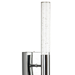 Бра со стеклянным плафоном хром Gileberte Glass Tube Wall Lamp Chrome варинант исполнения - 3 | Loft Concept в Челябинске