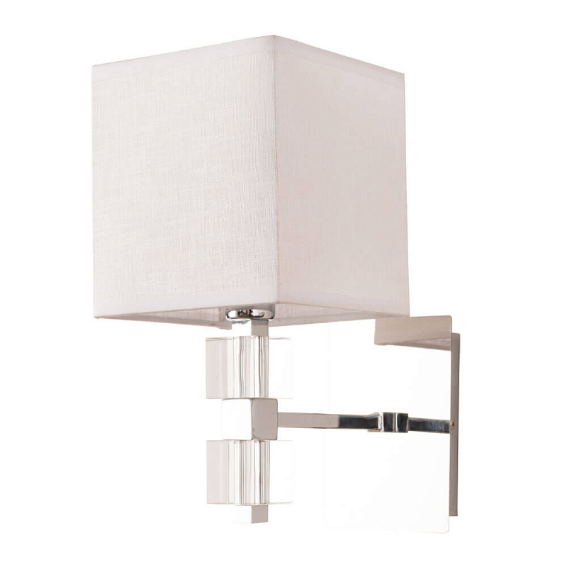 Бра Tradonico Sconces Chromium Хром Белый Прозрачный Бра Tradonico Sconces Chromium Хром Белый Прозрачный в Челябинске | Loft Concept