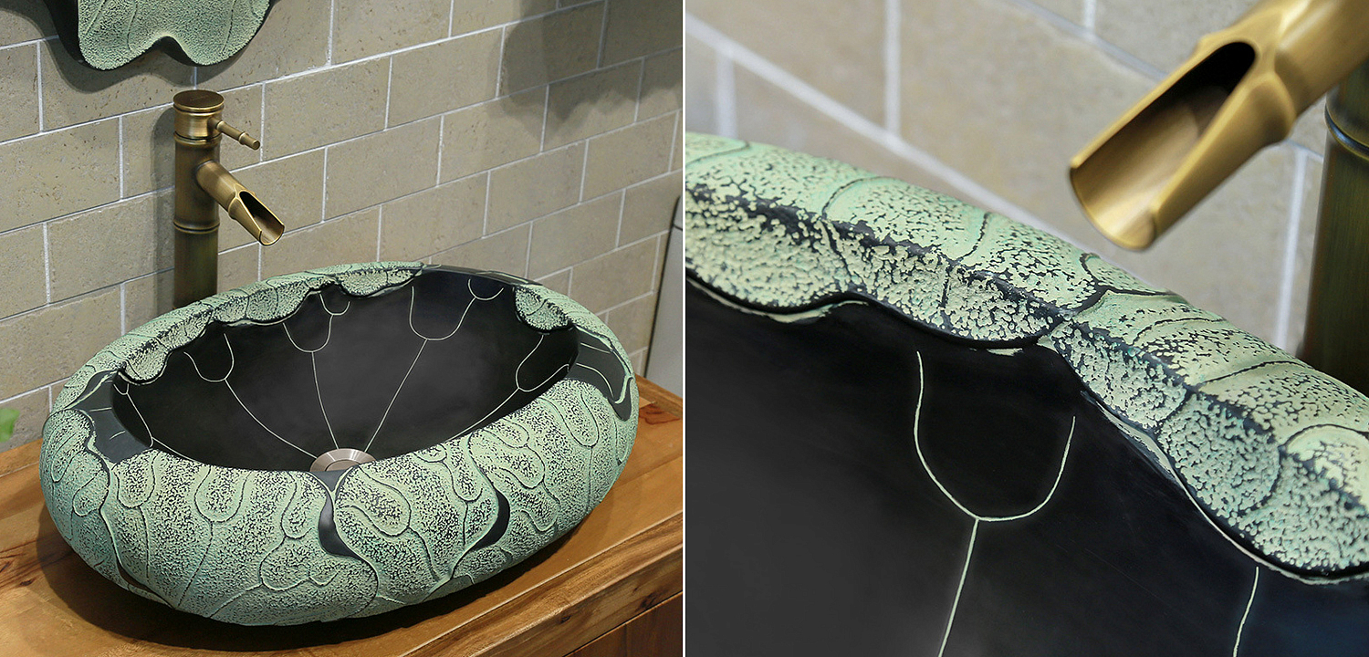 Раковина Lotus Leaf Oval Раковина Lotus Leaf Oval - Loft-Concept в Челябинске