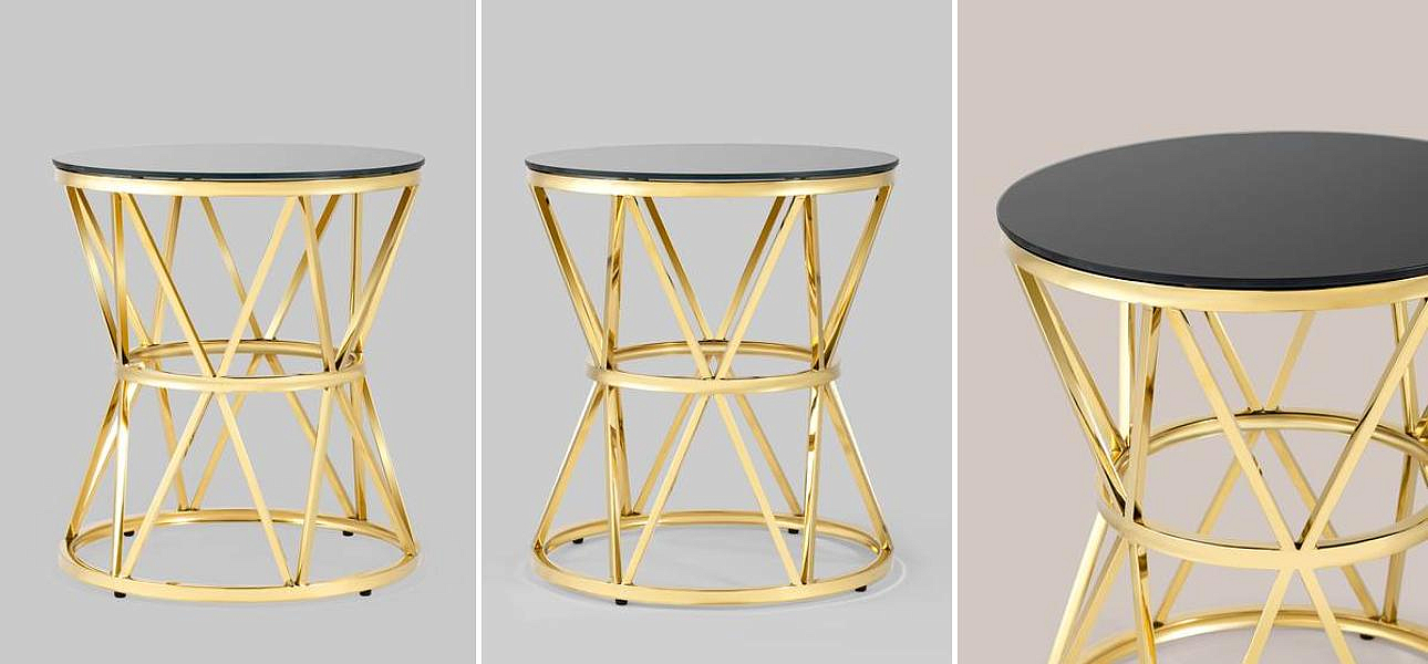 Стол приставной Beranger Collection Gold Стол приставной Beranger Collection Gold - Loft-Concept в Челябинске