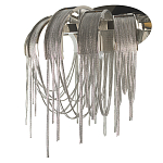 Бра с металиическими цепочками и дугообразными элементами Atlantis Chain варинант исполнения - 3 | Loft Concept в Челябинске