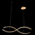 Люстра волнистой формы с фактурным хрустальным плафоном Light Delight варинант исполнения - 4 | Loft Concept в Челябинске