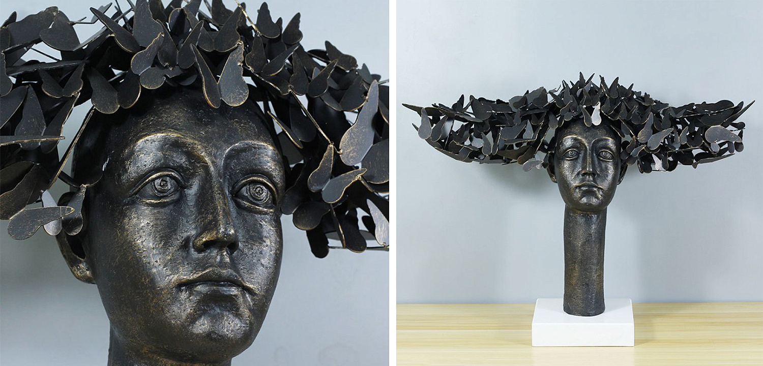 Статуэтка Butterflies on the Head Статуэтка Butterflies on the Head - Loft-Concept в Челябинске
